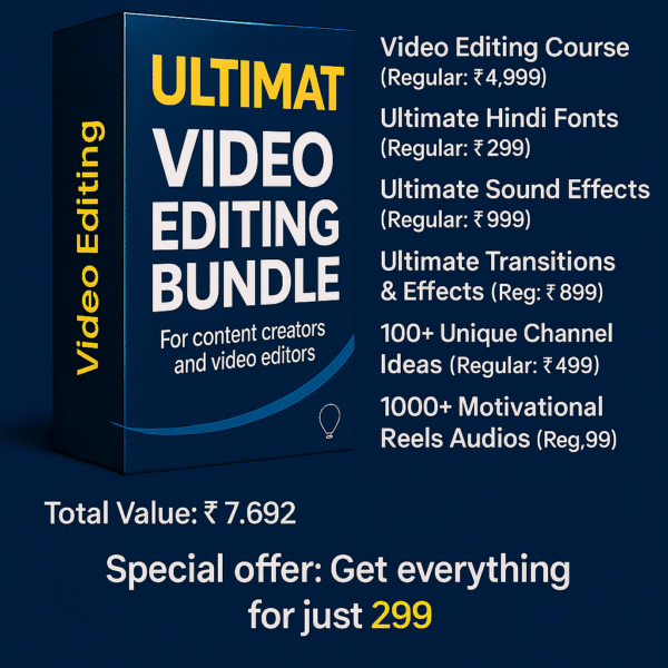 Content Creator Mega Bundle, Get All in One